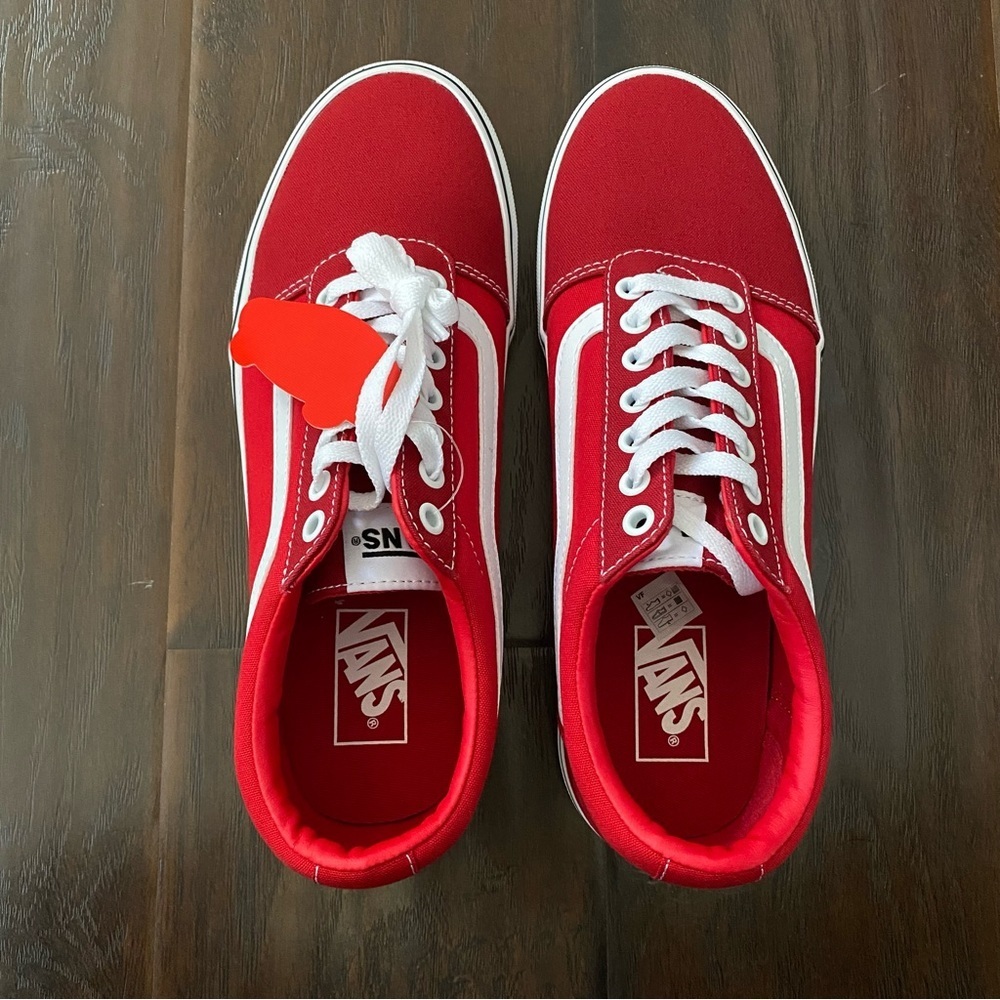 New with Box Vans lace up sneakers shoes size various - Picture 5 of 8
